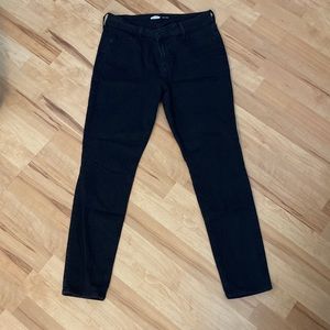 Black super skinny jeans
